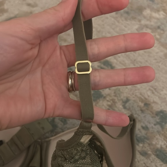 Natori 721154 Bliss Perfection Comfort Contour Underwire Bra Camo green 32C - Picture 11 of 12